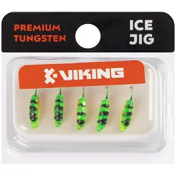 Мормишка вольфрамова Viking Fishing Shrimp 0.91g 9mm Hot1 (5шт) - мініатюра 2