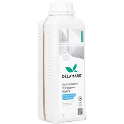 Засіб для миття підлоги DeLaMark Білі квіти бавовни 1 л (4820152333698)