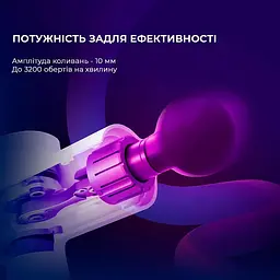 Перкусійний масажер Yunmai Massage Gun Prime 2 (YMFG-M418) - мініатюра 8