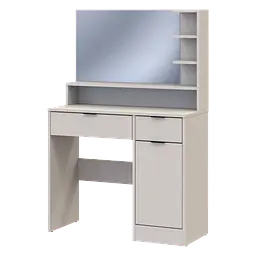 Туалетний столик Doros Естель Кашемір ДСП 90х38х135 (41516050) - мініатюра 6