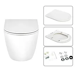 Набір Qtap Nest 4 в 1 підвісний унітаз Scorpio Ultra Quiet 520x365x365 + комплект інсталяції QT1433053EUQW45162 - мініатюра 7