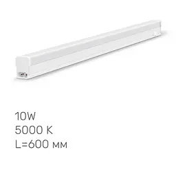 LED світильник лінійний Titanum T5, 10W 0.6м 5000K (26378-000) - мініатюра 1