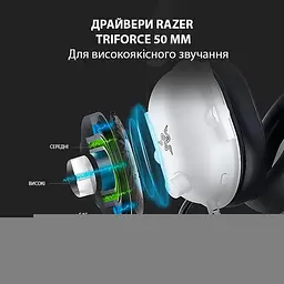 Гарнітура Razer BlackShark V2 X Білий (RZ04-03240700-R3M1) - мініатюра 8