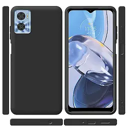 Силіконовий чохол BeCover для Motorola Moto E22/E22i Black (709295) - мініатюра 4