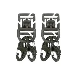 Набір карабінів та обертових кілець Mil-tec Ultimate Tactical Set Олива (13457601)