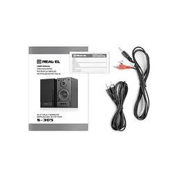 Акустична система REAL-EL S-305 Black (EL121200012) - мініатюра 9