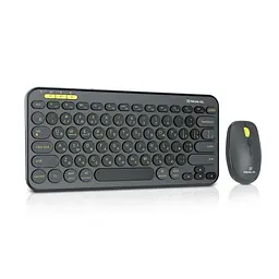 Комплект REAL-EL KIT-635W Wireless/Bluetooth Black (EL123100057) - мініатюра 3
