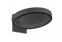 Верхній душ Hansgrohe Rainfinity 360 1jet з тримачем Matt Black 26230670, Чорний матовий