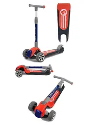 Самокат триколісний Best Scooter, червоний, RS-9119 - мініатюра 3
