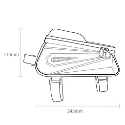 Велосумка Xiaomi HIMO Cycling Bag (LF0402) - мініатюра 9