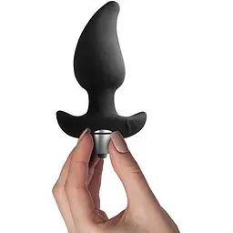 Анальний вібростимулятор Rocks Off Butt Quiver Black стимуляція простати діаметр 4.3 см - мініатюра 4