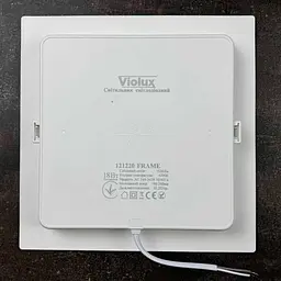 Світильник LED даунлайт Violux FRAME 18W 4200K квадрат IP20 ( 121220 ) - мініатюра 6