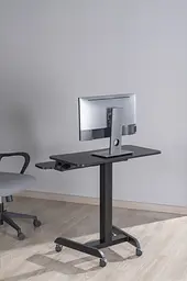 Мобільний робочий столик OfficePro Black (ODM460B) - мініатюра 18