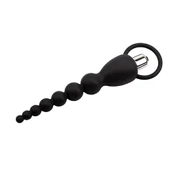 Анальний ланцюжок Black Mont Elite Power Beads 19.5 см (чорний) - мініатюра 4