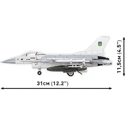 Конструктор Cobi Літак F-16C Fighting Falcon UA 500 деталей (COBI-5893) - мініатюра 7