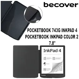 Чохол-книжка BeCover Smart Case для PocketBook 743G InkPad 4/InkPad Color 2/InkPad Color 3 (7.8") Red (710069) - мініатюра 6