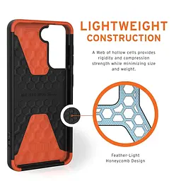 Оригінальний протиударний чохол UAG Civilian Samsung Galaxy S21 Plus (6.7") Olive (21282D117272) - мініатюра 8
