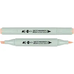 Набір спиртових маркерів Santi Brush SA-139 тілесний 6 шт. (390924)