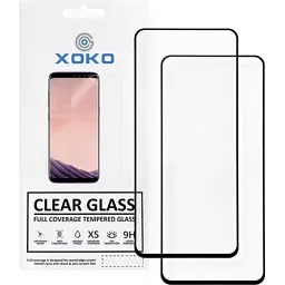 Стекло защитное XoKo Full Cover Ultra-Thin iPhone 12 Pro Max Black 2 pcs (XK-FCU-AP-IP12PM)