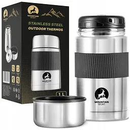 Термос для їжі Mountain Goat 1 л Silver (P-5907739315809)
