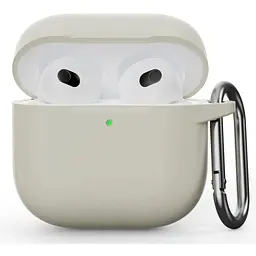 Чохол для навушників Armorstandart Hang Case для Apple AirPods 4 Antique white (ARM81279)