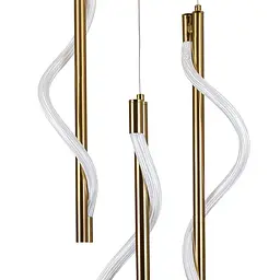 Світильник підвісний LED Levistella 7813026-3 AB, 30W, бронзовий, сучасний стиль, регульована висота 1450 мм - мініатюра 3
