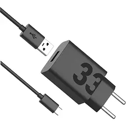 Мережевий зарядний пристрій Motorola TurboPower 33W + Сable USB-A to USB-C Black [MC-332L] [121257] - мініатюра 3
