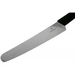 Кухонний ніж Victorinox SwissModern Bread and Pastry Knife 22 см Black (6.9073.22WB) - мініатюра 3