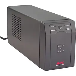 Джерело безперебійного живлення [ДБЖ] APC Smart-UPS SC 420VA [SC420I] [122452] - мініатюра 3