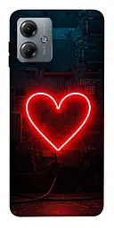 Чохол Demsky Яскраве серце для Motorola Moto G14