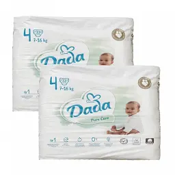 Підгузники Dada Pure Care 4 (7-16 кг) 66 шт