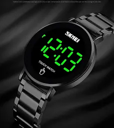 Наручний годинник жіночий Skmei Light II Black (2196) - мініатюра 3
