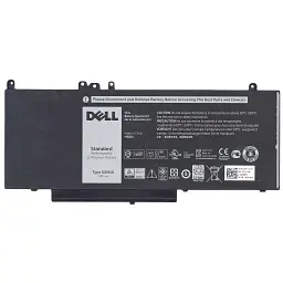 Акумулятор до ноутбука Dell Latitude E5550 G5M10, 43Wh (5800mAh), 4cell, 7.4V, Li-Pol AlSoft (A71172)