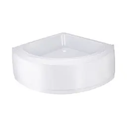 Душовий піддон Lidz Kapielka ST80x80x26 з панеллю Білий - мініатюра 2