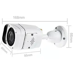 Wifi камера відеоспостереження Zlink Q57, додаток CamHI бездротова вулична 2 Мп, HD 1080P (100801) - мініатюра 4