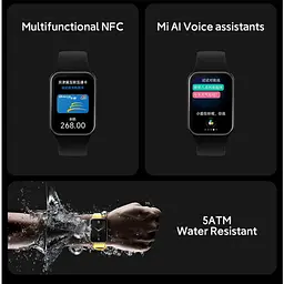 Годинник фітнес браслет Xiaomi Smart Band 8 Pro (BHR8017GL) чорний - мініатюра 6