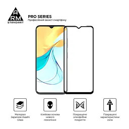 Скло захисне Armorstandart Pro ZTE Blade V50 Design 4G Black (ARM70680) - мініатюра 2