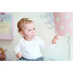 Пустушка силіконова Lovi Folky, симетрична, 0-3 міс., 2 шт. (22/841girl) - мініатюра 6