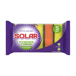 Губки кухонні Solar Household Standard 5 шт. (4820269930025)
