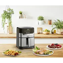 Мультипіч Tefal EasyFry&Grill Precision 1550 Вт сіра (EY505D15) - мініатюра 8