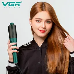 Плойка для автоматичного завивання волосся VGR V-583 з LED-дисплеєм 3 режими Зелений 35 Вт - мініатюра 7