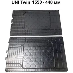 Килимки універсальні для 2 або 3 ряди 1550x450 мм 2 шт