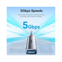 Концентратор Vention USB 3.0 to 1xUSB 3.0 + 3xUSB 2.0 0.15m gray (CKOHB) - мініатюра 8