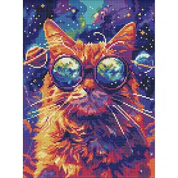Алмазна мозаїка Зоряні окуляри ©art_selena_ua Ідейка AMO8088, 30х40 см