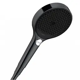 Ручний душ Hansgrohe Rainfinity 130 3jet EcoSmart Matt Black 26865670, Чорний матовий