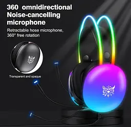 Навушники Onikuma X25 Black - мініатюра 5