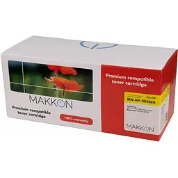 Картридж Makkon для HP CE402A (507A) yellow (MN-HP-SE402A) - мініатюра 3