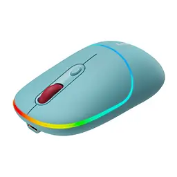 Мишка Canyon MW-22 Dual Band RGB Wireless Dark Cyan (CNS-CMSW22DC) - мініатюра 2