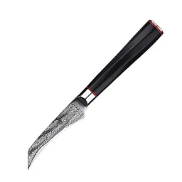 Ніж для чищення овочів Damascus DK-AK 3008 AUS-10 9 см Дамаська сталь 73 шарів