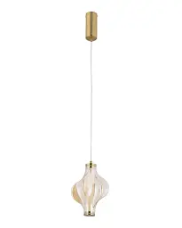 Підвісний світильник, люстра TK Lighting 18212 Elva LED 1x8W 3000K 1032Lm IP20 латунний